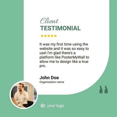 Customer Testimonial 1